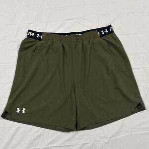 Under Armour Men's UA Vanish Woven Training Shorts Olive Green